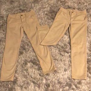 Lightly used AMERICAN EAGLE khakis
